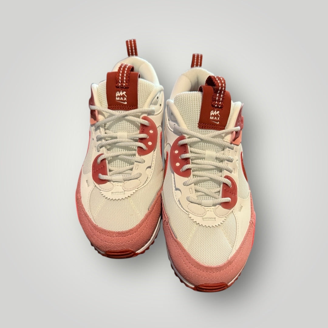 Blush / Cream / White Nike Air Max Mid Sneakers, 6.5